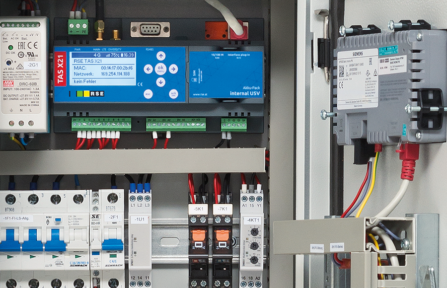 TAS X21 Anwendungsbeispiele RSE Informationstechnologie